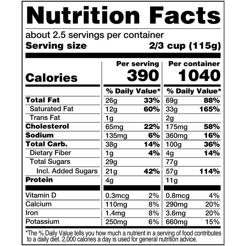 Magnolia Bakery Banana Pudding Chocolatey Hazelnut Swirl, 14oz.