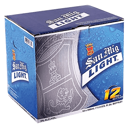 San Miguel Light 12pk 11.2oz Btl