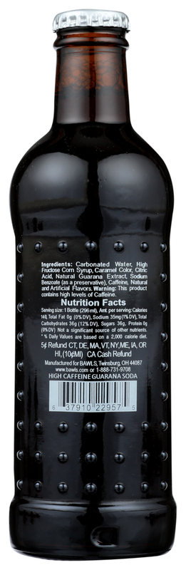 Bawls Guarana Root Beer 10oz Glass Bottle