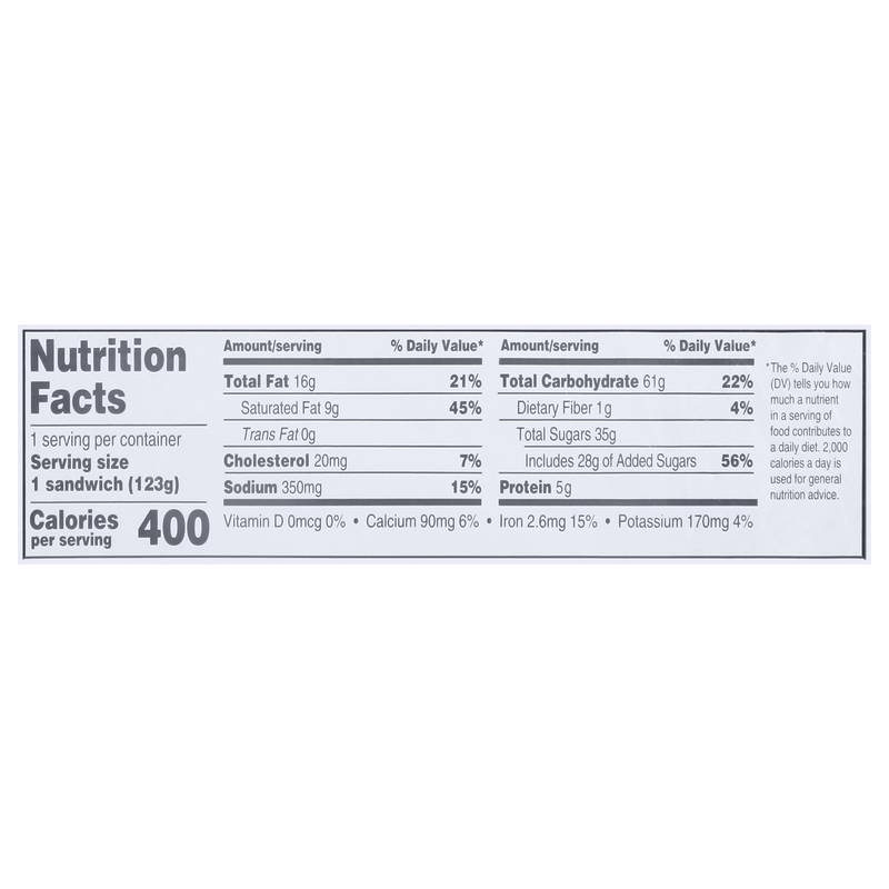 Blue Bunny Big Bopper Vanilla Sandwich