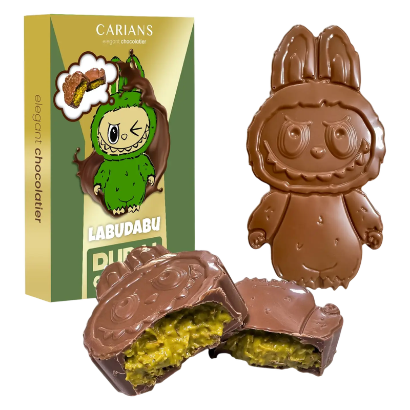 Carian's Labudabu Dubai Chocolate Bar - 3.52 oz