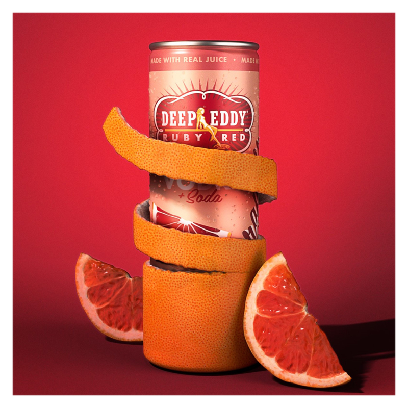 Deep Eddy Ruby Red Grapefruit Vodka & Soda 4pk 12oz 4.5% ABV