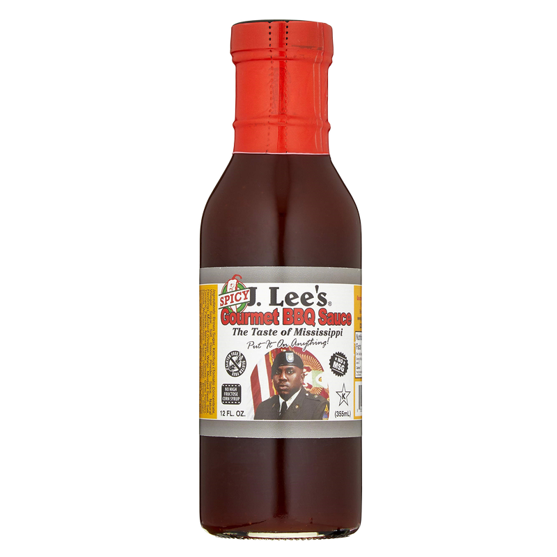 J. Lee's Spicy Gourmet BBQ Sauce 12oz