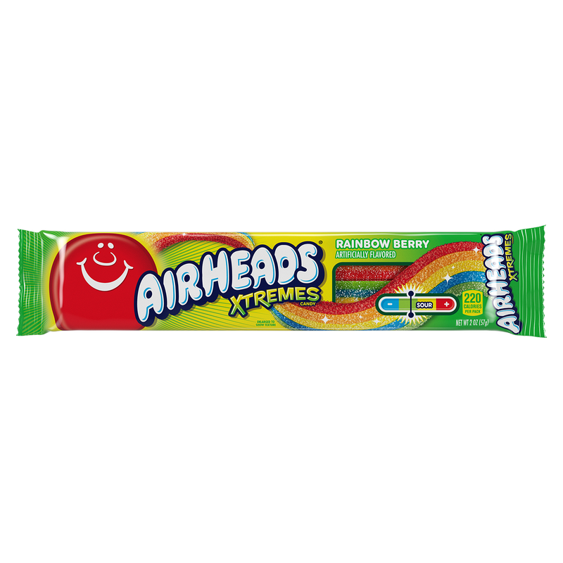 Airheads Xtremes Rainbow Berry Bar 2oz