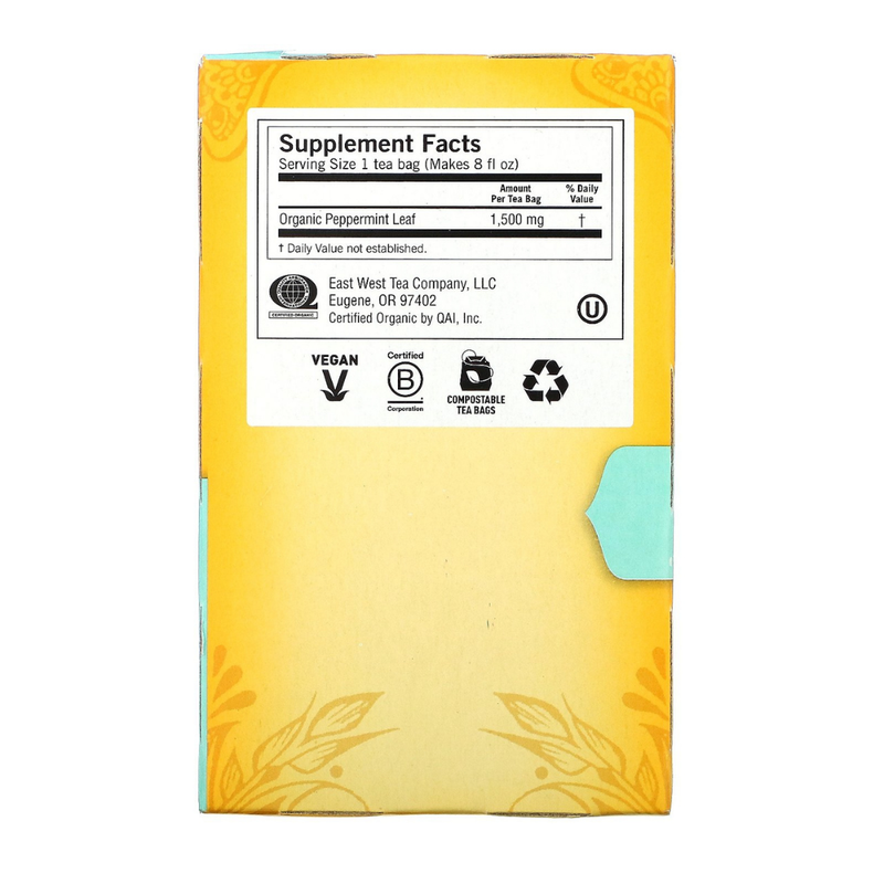 Yogi Tea OG2 Purely Peppermint At Least 95% Organic