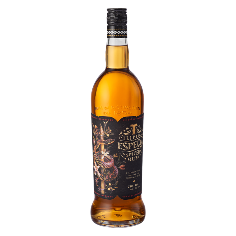 Tanduay Especia Spiced Rum 750ml (80 Proof)