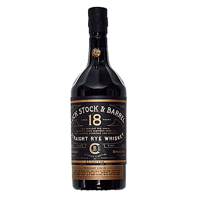 Lock Stock & Barrel 18 Yr Rye Whiskey 750ml