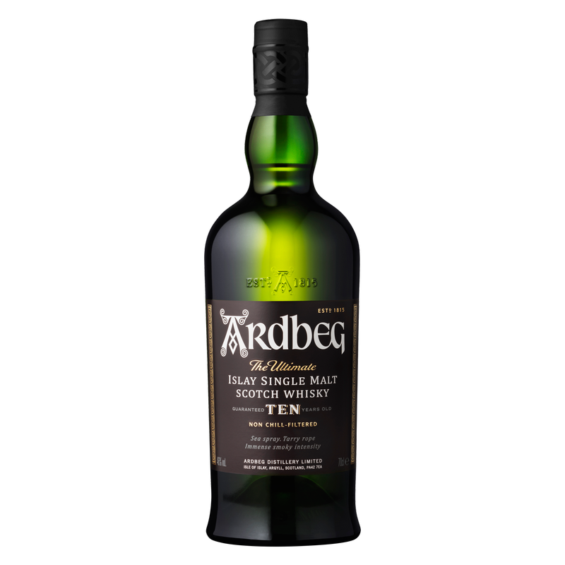 Ardbeg 10 Years Old Single Malt Scotch 750ml (92 Proof)