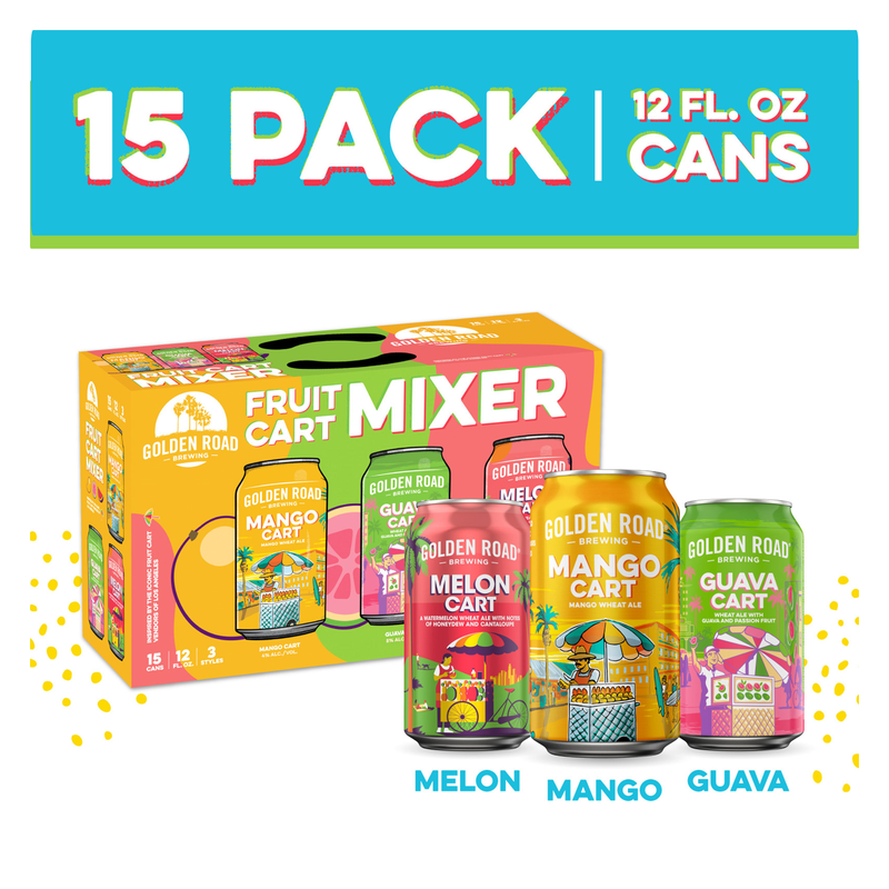 Golden Road Brewing Fruit Cart Mixer 15pk 12oz Can