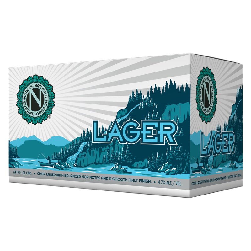 Ninkasi Lager 6pk 12oz Cans