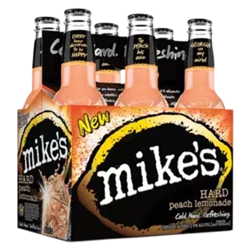 Mike's Hard Peach Lemonade 6pk 11.2oz Btl