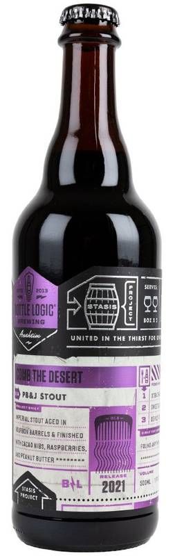 Bottle Logic Brewing Comb The Desert Pb&J Stout (500 Ml Btl)