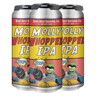 Knee Deep West Coast Rotator - Molly Whopped IPA 4pk 16oz