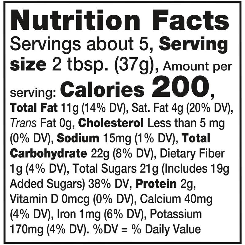 Nutella Chocolate Hazelnut Spread Holiday Glass Jar, 7oz.