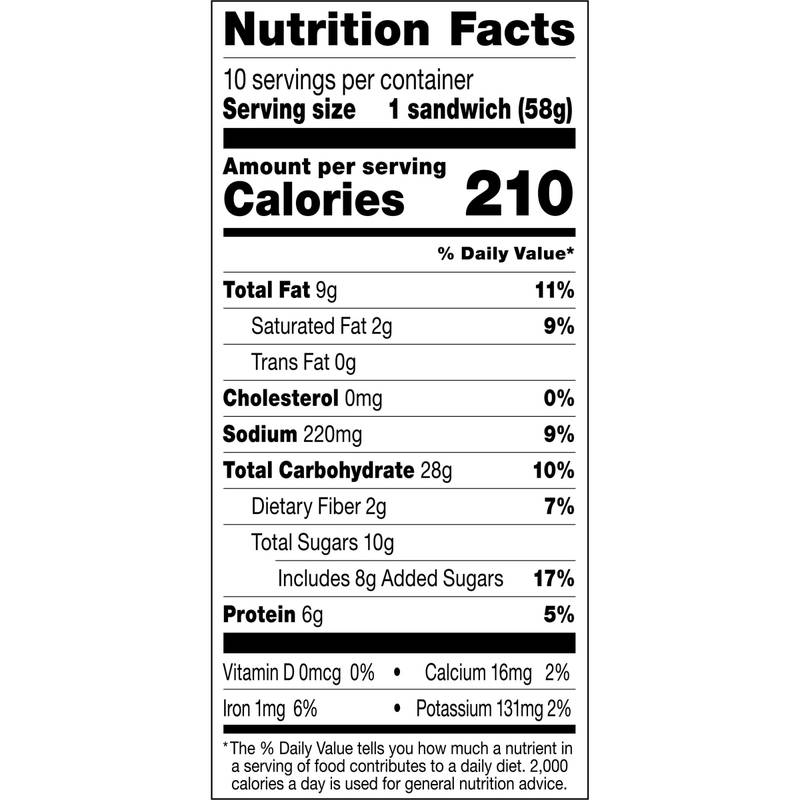 Smucker's Frozen Uncrustables PB & Grape 10ct