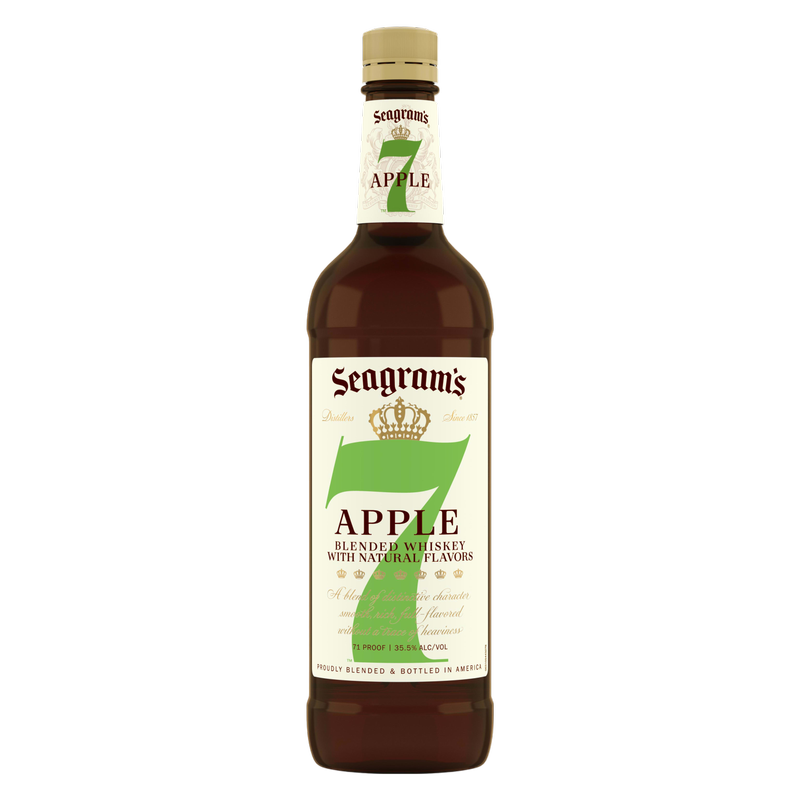 Seagram's 7 Crown Apple Whiskey 750ml (71 proof)
