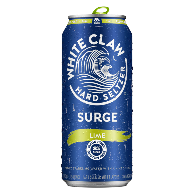 White Claw Hard Seltzer Surge Natural Lime (16 OZ CAN)