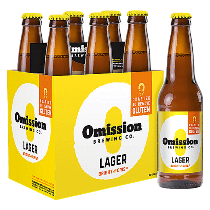 Omission Lager Gluten-removed 6pk 12oz Btl