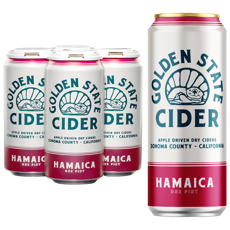 Golden State Cider Jamaica 4pk 16oz Can 5.8% ABV