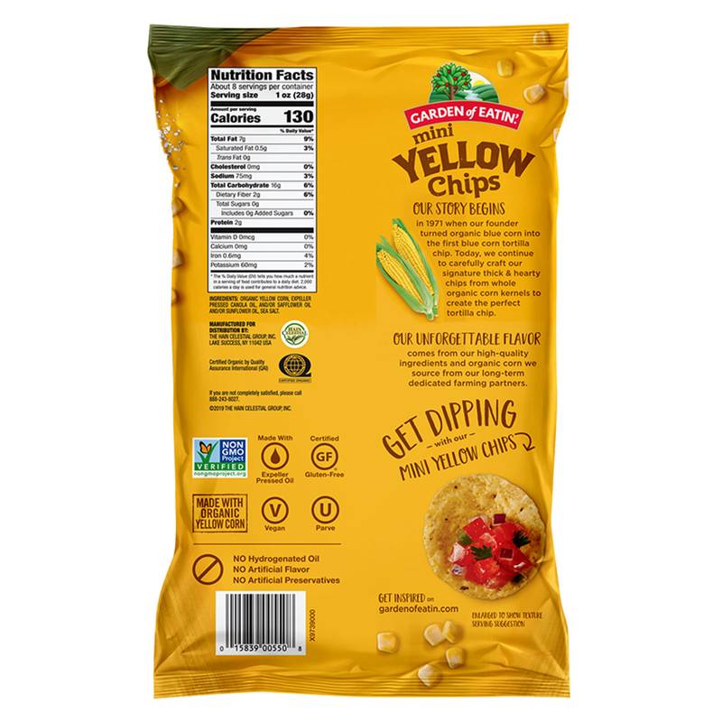 Garden of Eatin' Round Corn Chips 7.5oz