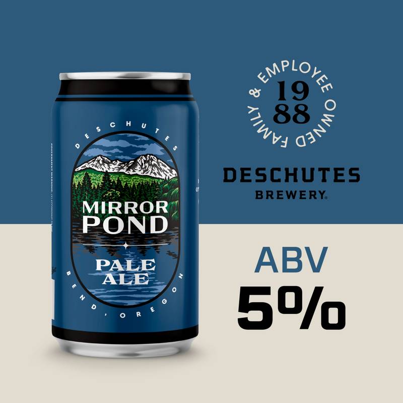 Deschutes Mirror Pond Pale Ale 6pk 12oz Can