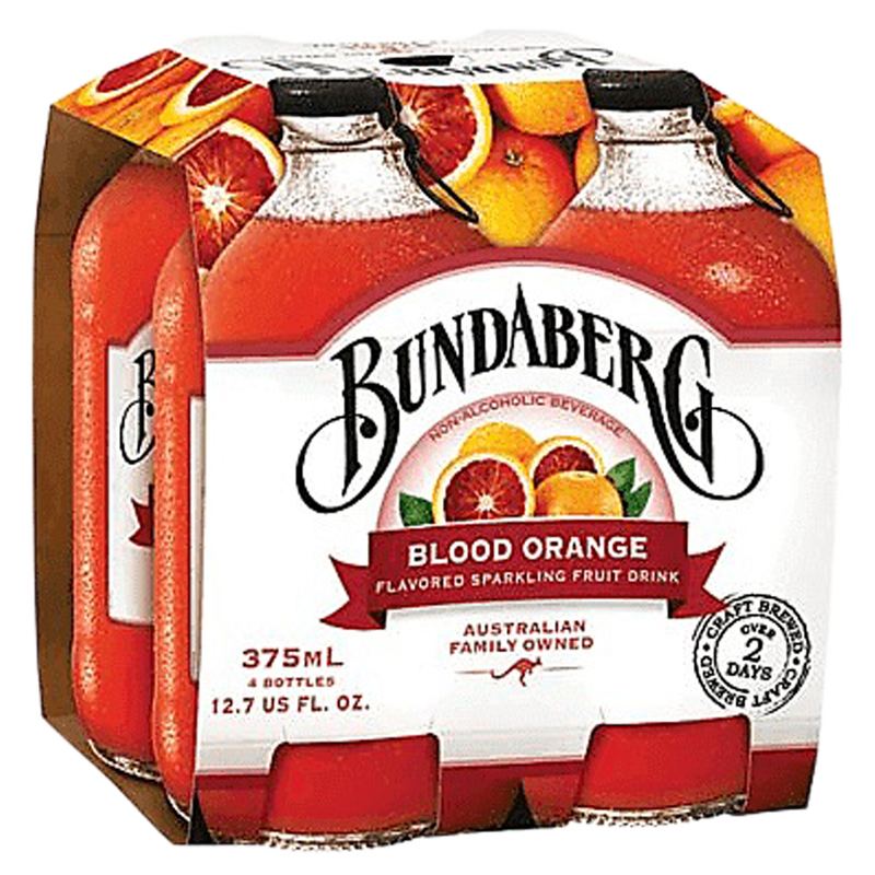 Bundaberg Blood Orange 4pk 375ml Btl