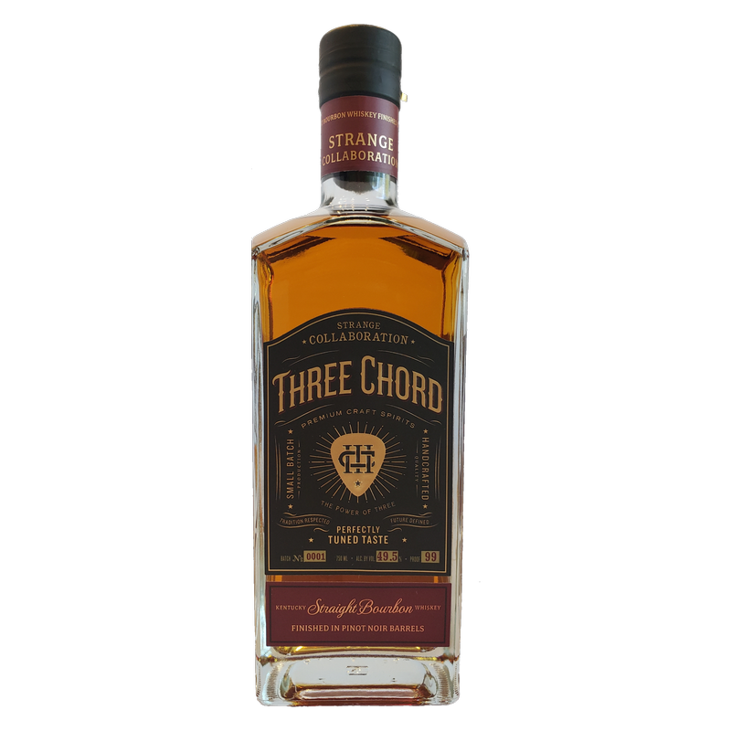 Three Chord Strange Collaboration Whiskey 750ml (99 Proof)