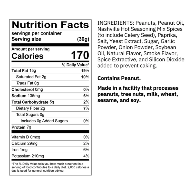 Henrietta Said Peanuts Nashville Hot, 5oz