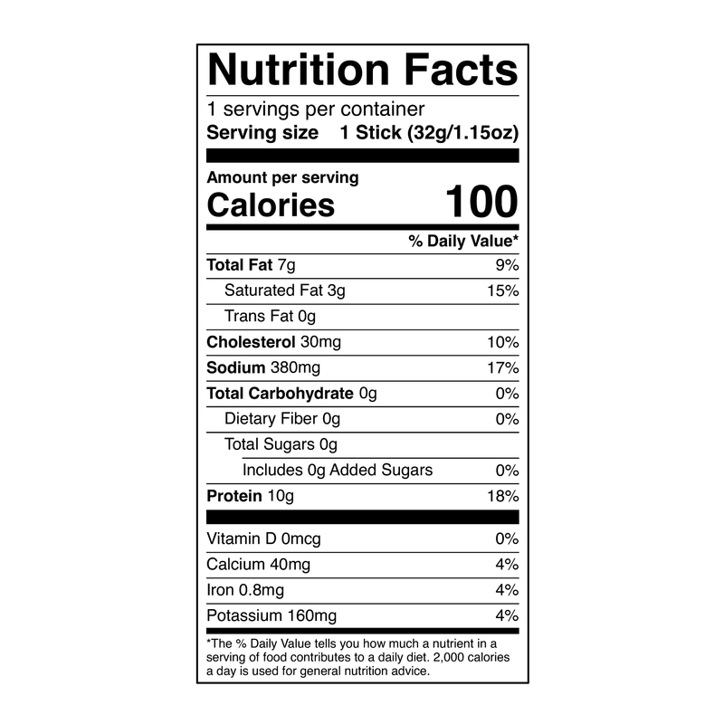 Chomps Original Beef Stick, 1.15oz