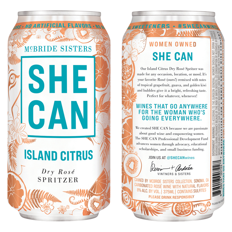 SHE CAN Island Citrus Spritzer 250ml