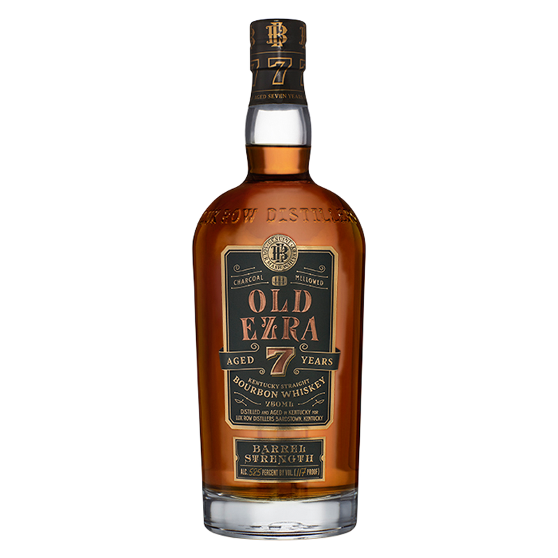 Ezra Brooks Bourbon 7 Yr 750ml (117 Proof)