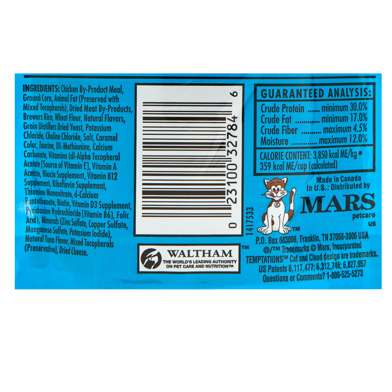 Whiskas Temptations Tempting Tuna Flavor Cat Treats 3oz