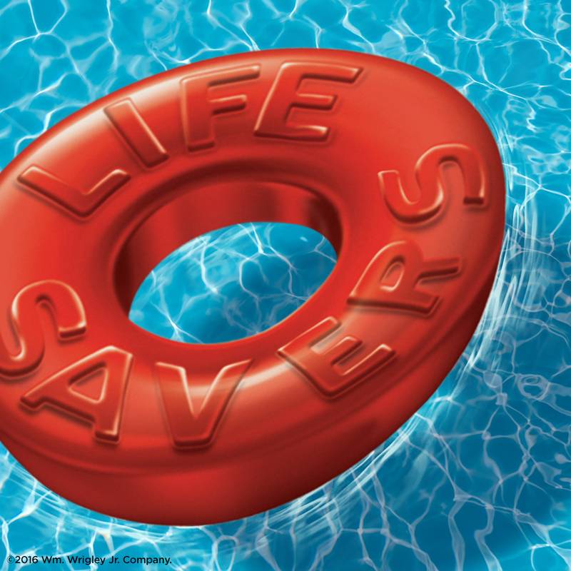 LIFE SAVERS 5 Flavors Gummy Candy, Share Size, 4.2 oz Bag