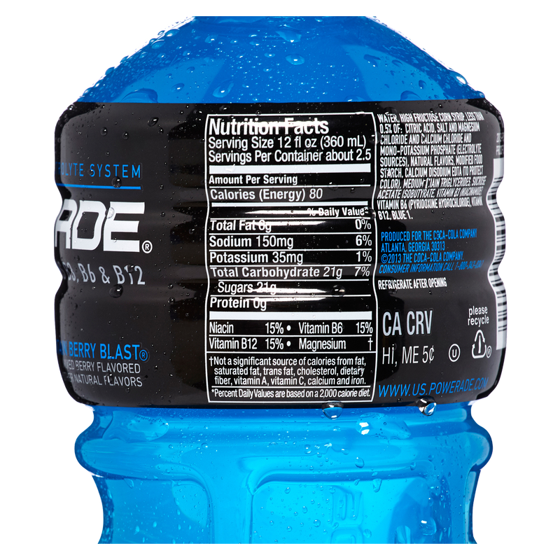 Powerade Mountain Berry Blast 32oz
