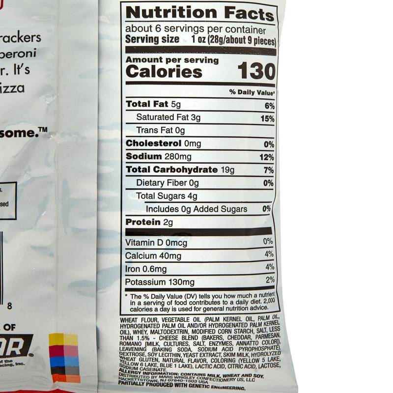 Combos Cracker Pepperoni Pizza 6.3oz