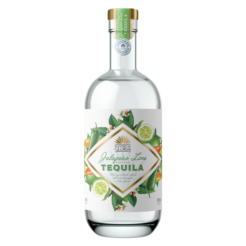 Rancho La Gloria Jalapeno Lime Infused Tequila (70 proof)