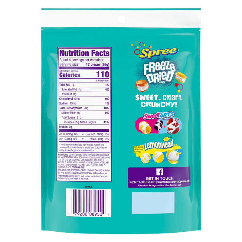 Spree Freeze Dried, 4oz