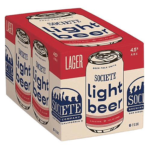 Societe Brewing Co. Light Beer (6PKC 12 OZ)
