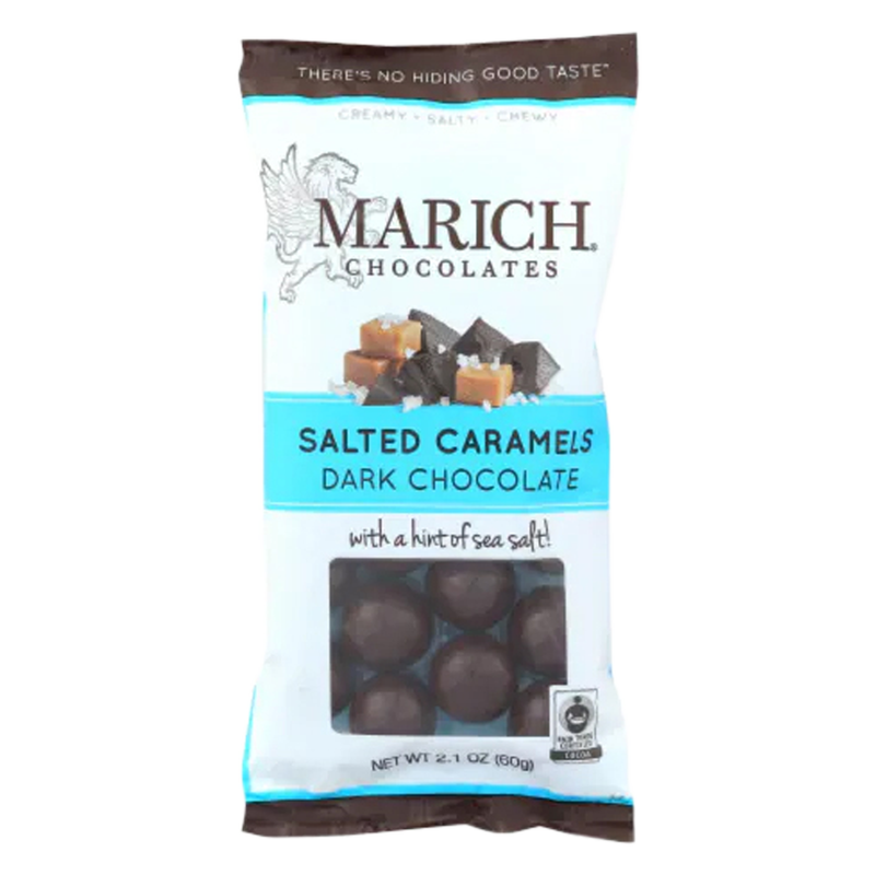 Marich Dark Chocolate Salted Caramels 2.1oz