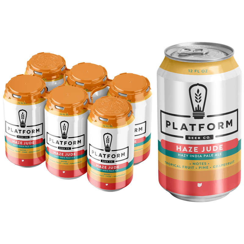 Platform Brewing Haze Jude IPA 6pk 12oz Can 6.0% ABV