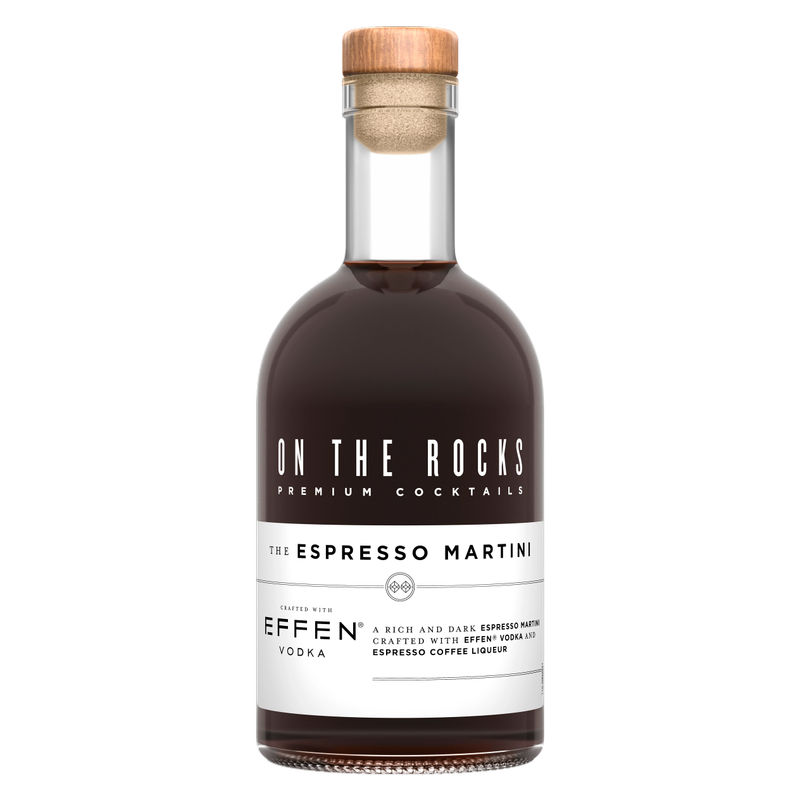 On the Rocks EFFEN Espresso Martini 375ml (40 Proof)