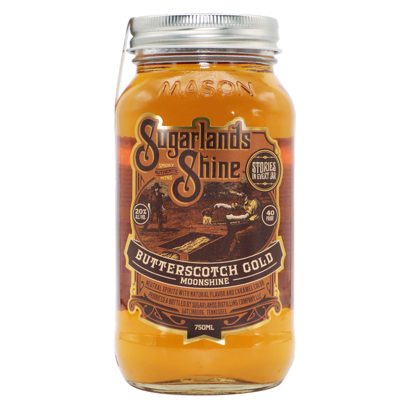 Sugarlands Shine Butterscotch Gold Moonshine 750ml