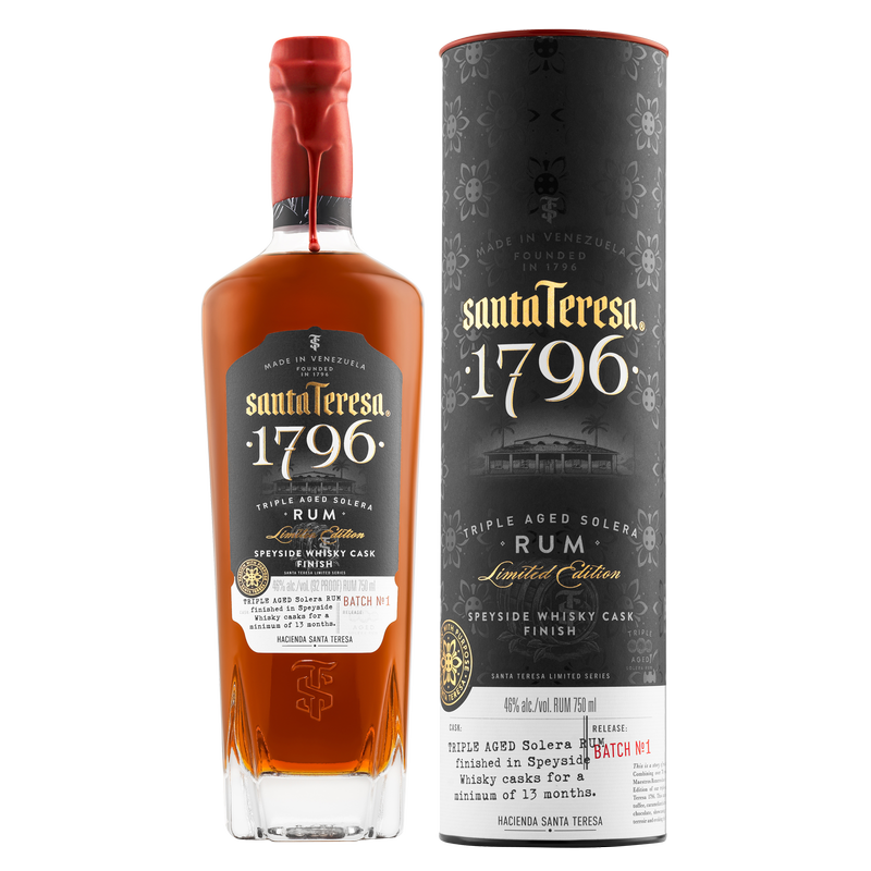 Santa Teresa 1796 Rum Speyside Whisky Cask Finish 750ml