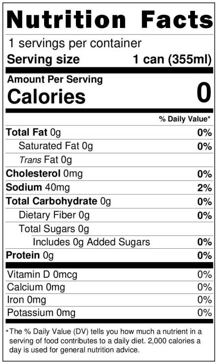 Himalayan Salt Purified Water 355ml Can