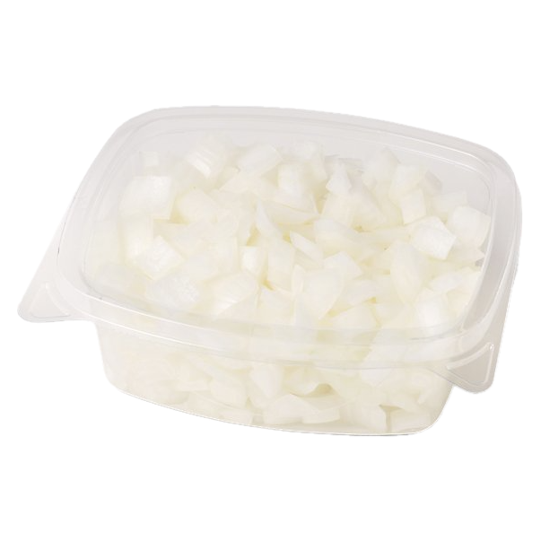 Fresh Diced Yellow Onions - 4oz