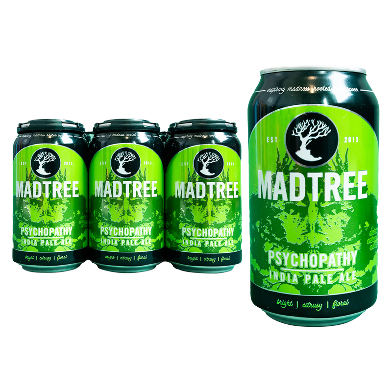 MadTree Psychopathy IPA 6pk 12oz Can 6.9% ABV