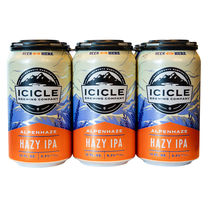 Icicle Alpenhaze Hazy IPA 6pk 12oz Can 6.3% ABV