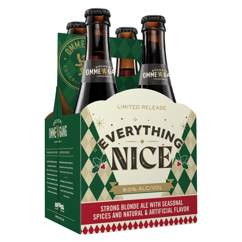 Ommegang Everything Nice Strong Blonde Ale 4pk 12oz