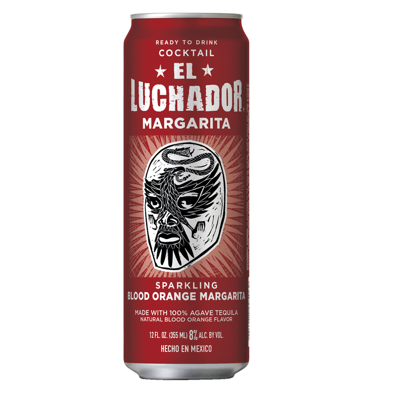 El Luchador Blood Orange Margarita 12oz