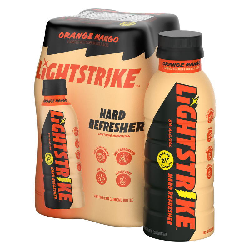 Lightstrike Orange Mango 4pk 16.9oz Bottle 5% ABV